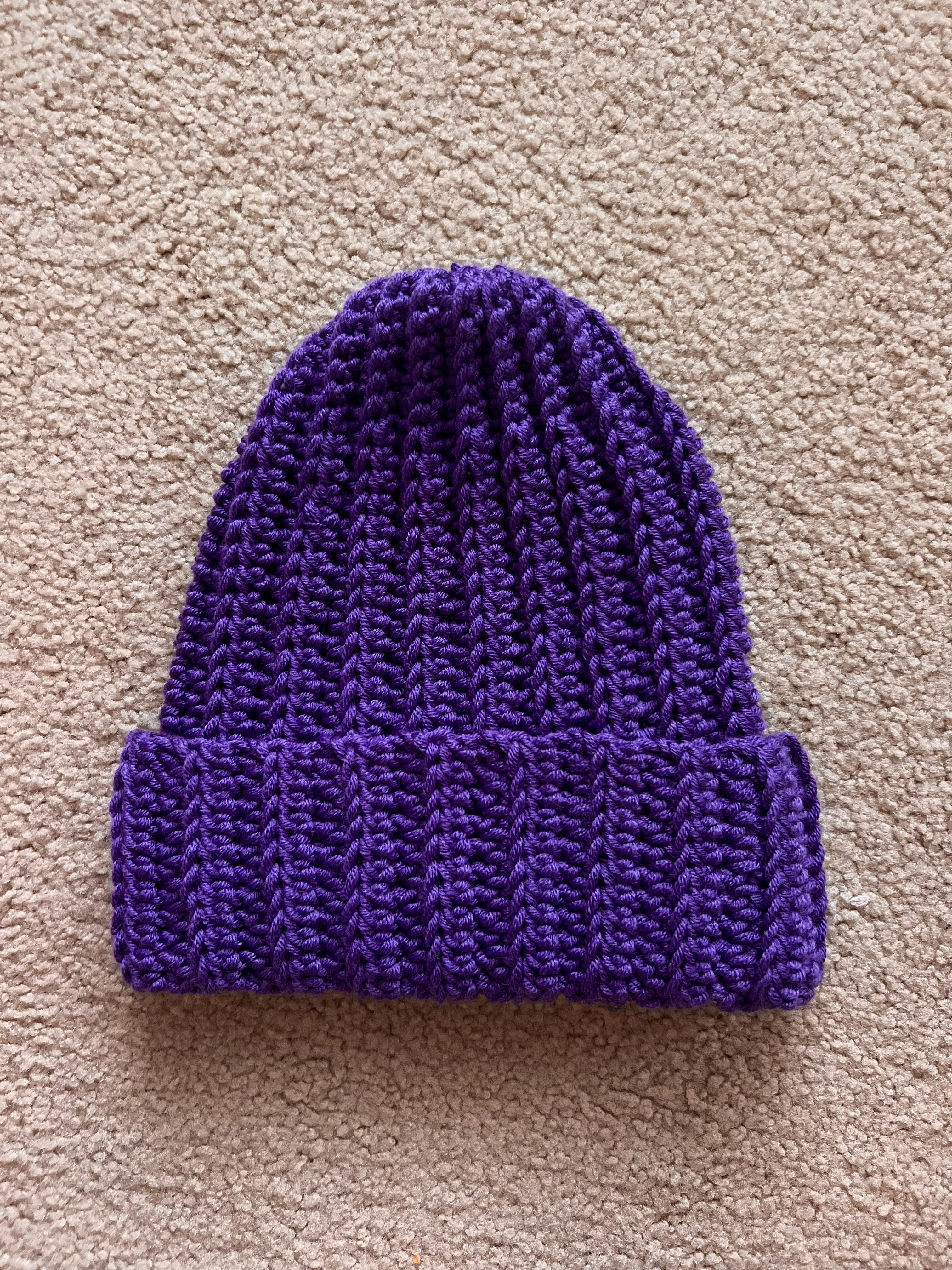 Deep Purple Beanie