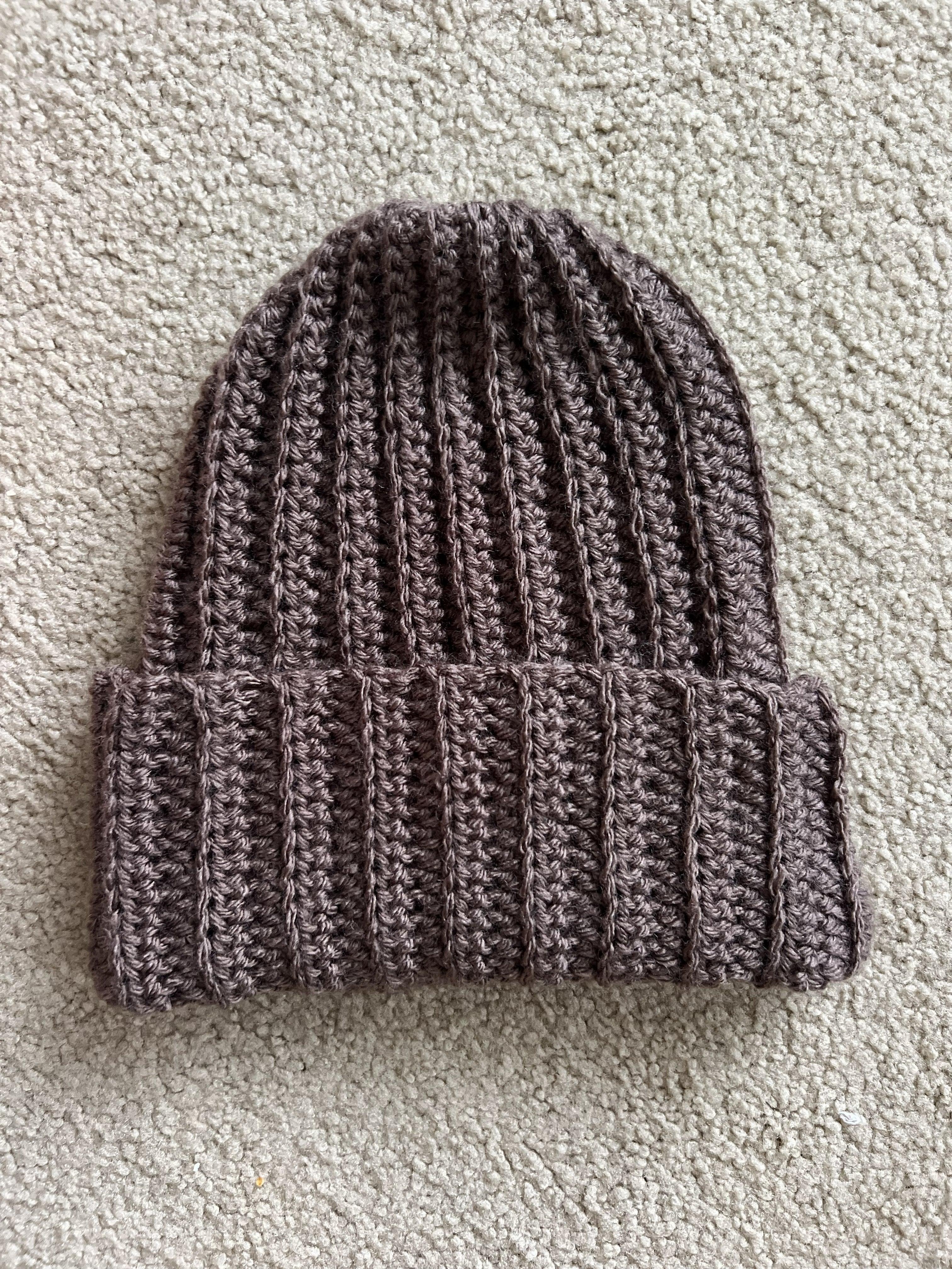 Ash Brown Beanie