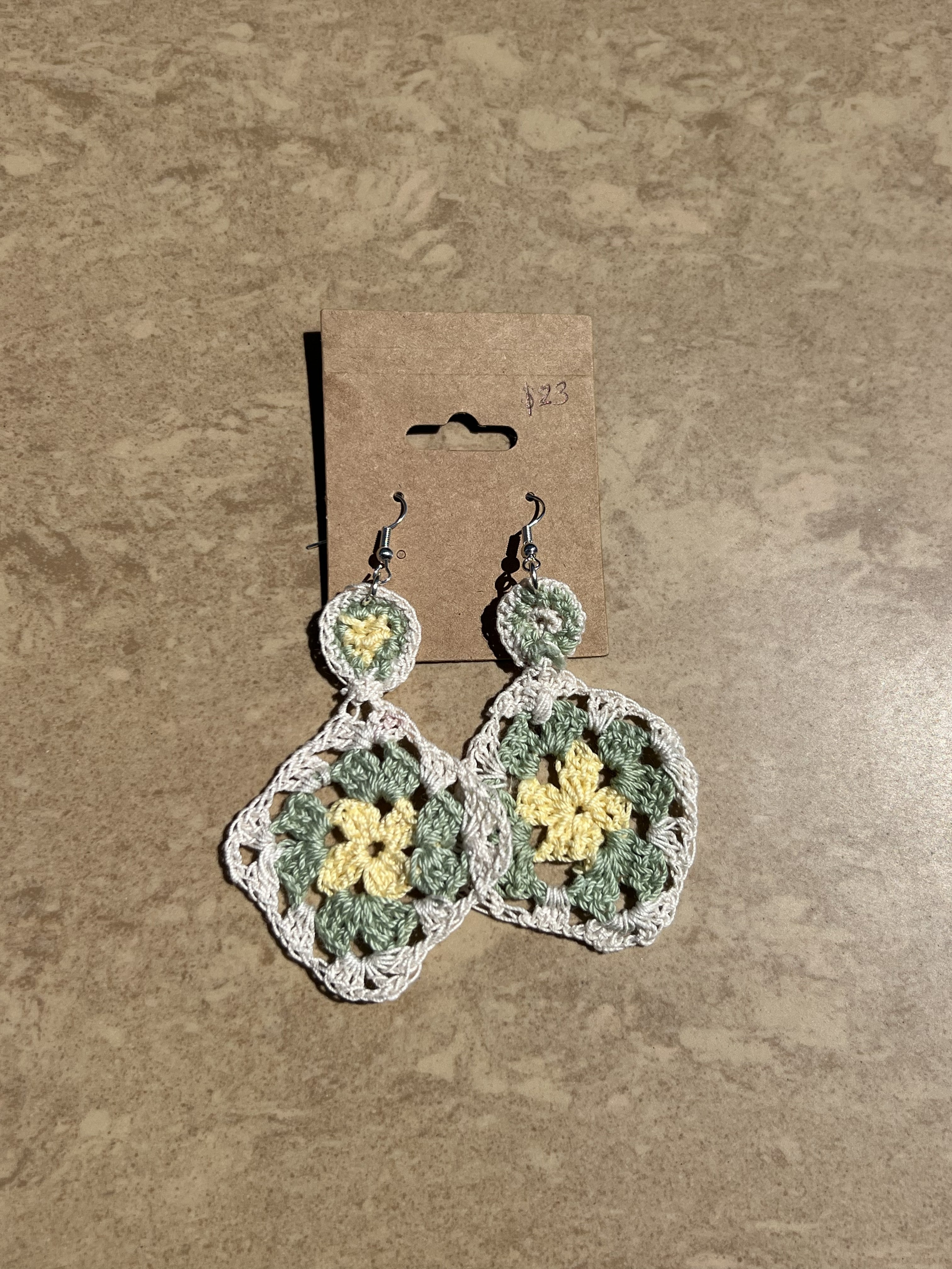 Granny Square Earrings