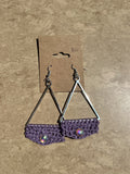 Purple Earrings